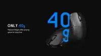 Геймърска мишка Lamzu INCA 8K - Wireless Gaming Mouse - White