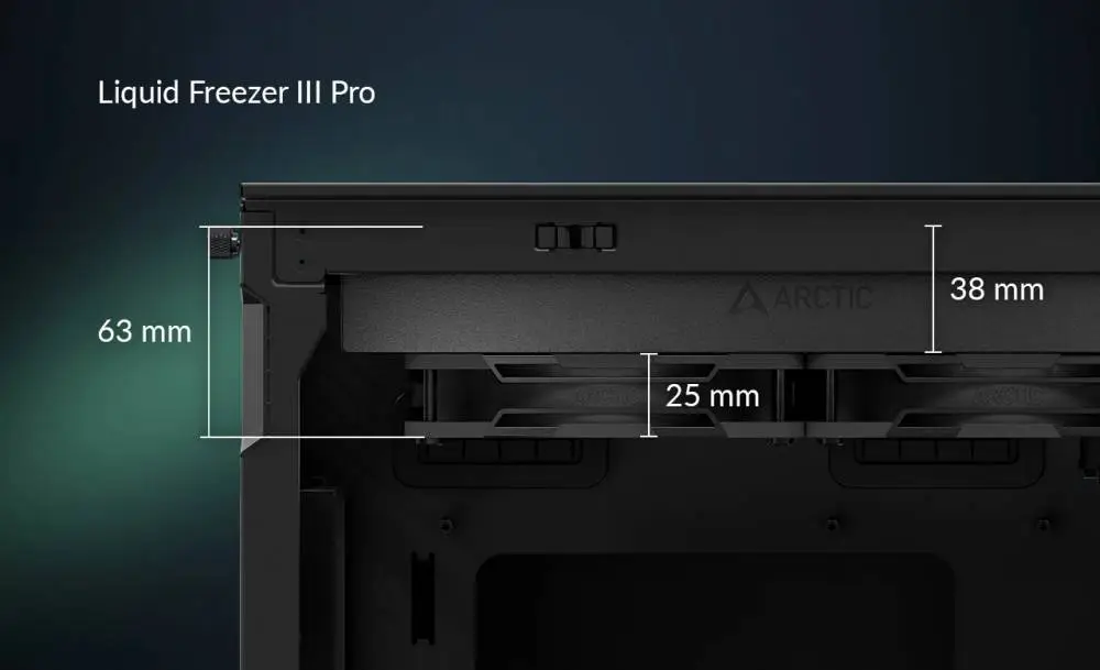 Водно охлаждане Arctic Liquid Freezer III Pro 360 A-RGB Black - ACFRE00184A