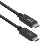 ACT Кабел USB-C - USB-C, 1 м / USB4, 20Gbps, 240W, сертифициран USB-IF
