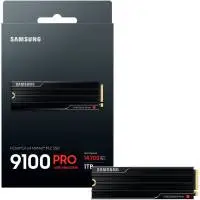 Диск SSD SAMSUNG 9100 PRO 1TB М.2 2280 NVMe PCIe 5.0 Heatsink - MZ-VAP1T0CW