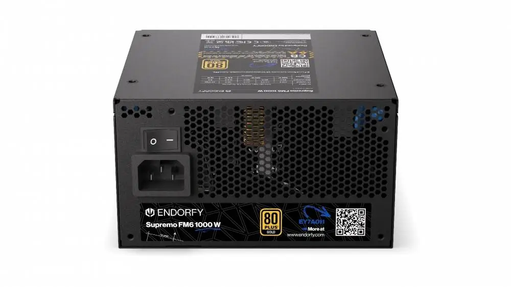Захранване Endorfy Supremo FM6 1000W 80 Plus Gold PCIe 5.1 Fully Modular - EY7A011