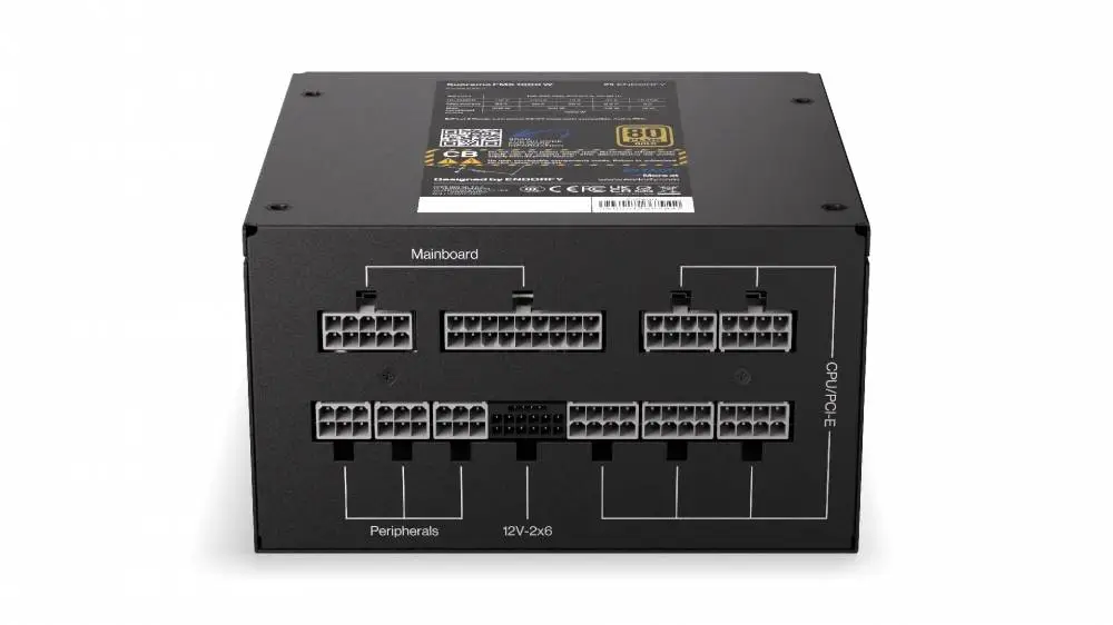 Захранване Endorfy Supremo FM6 1000W 80 Plus Gold PCIe 5.1 Fully Modular - EY7A011