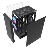 Кутия Darkflash A290 Black Case ATX 3 x 120 mm RGB fans included
