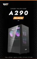 Кутия Darkflash A290 Black Case ATX 3 x 120 mm RGB fans included