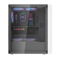 Кутия Darkflash DK351 White Case ATX 4 fans included