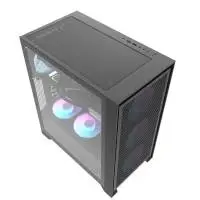 Кутия Darkflash DRX70 Mesh Black Case ATX Addressable RGB 4 fans USB-C