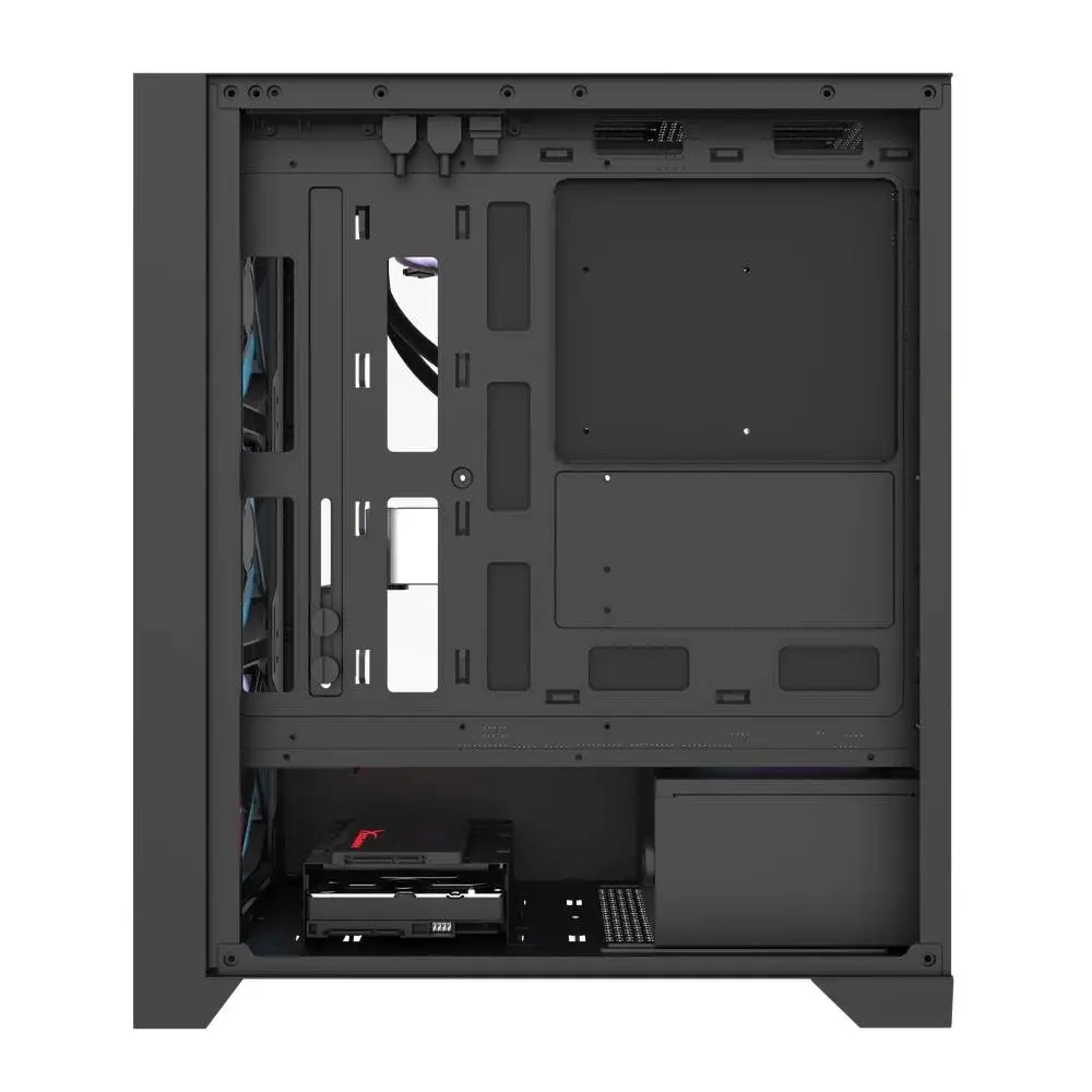 Кутия Darkflash DRX70 Mesh Black Case ATX Addressable RGB 4 fans USB-C