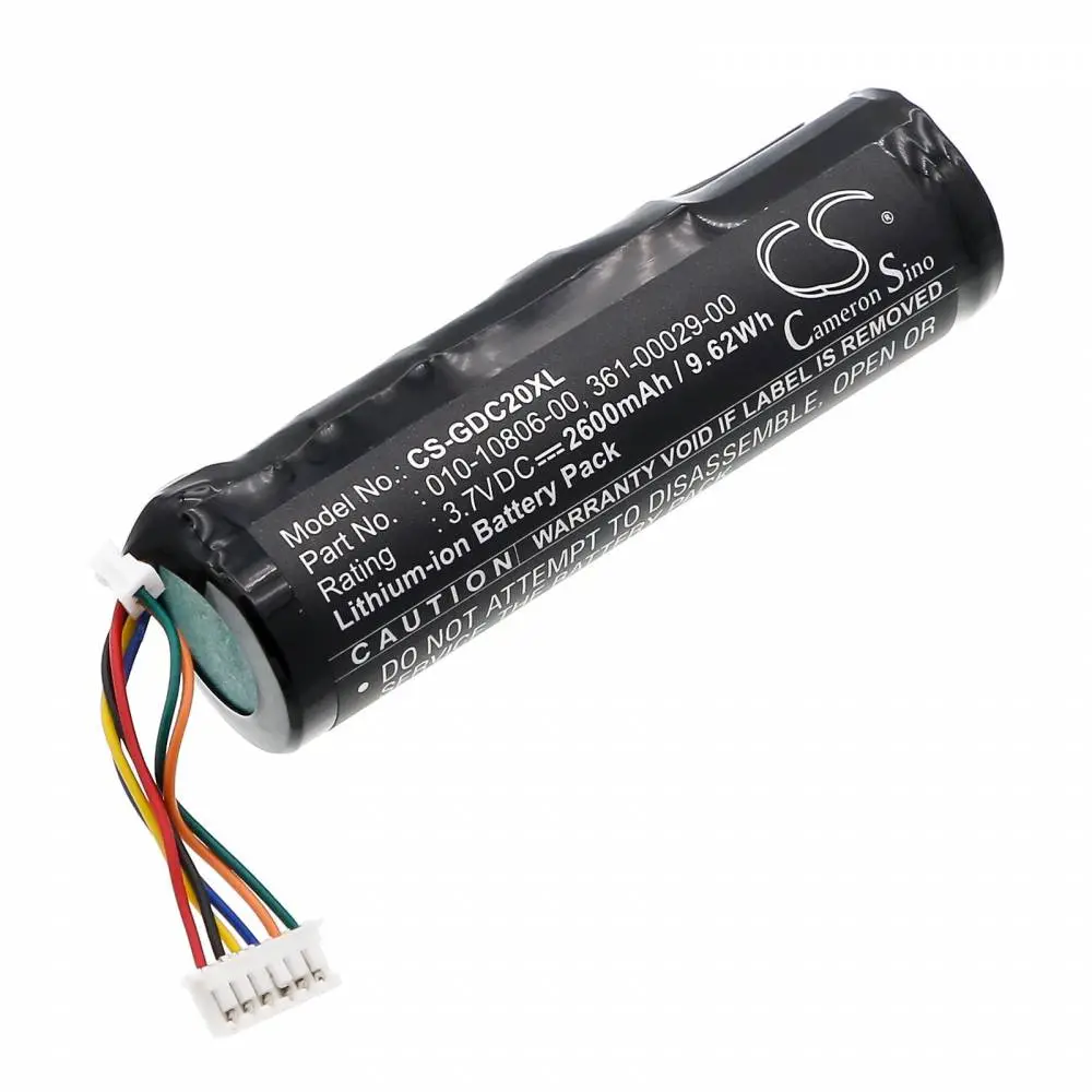 Батерия за Dog Collar  /каишка за куче/  GARMIN  CS-GDC20XL LiiON 3,7V 2600 mAh  Cameron Sino