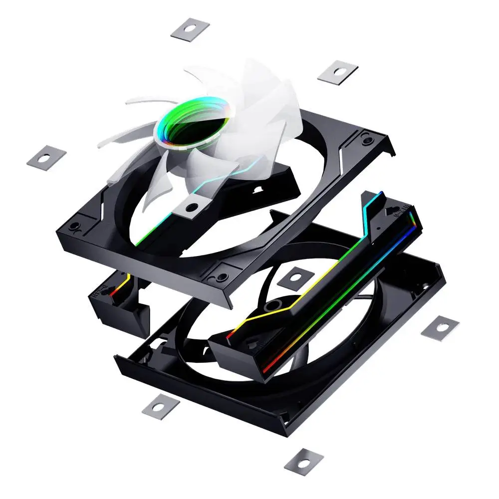 Вентилатор Darkflash DM20 A-RGB Black Infinity Mirror Fan 120mm