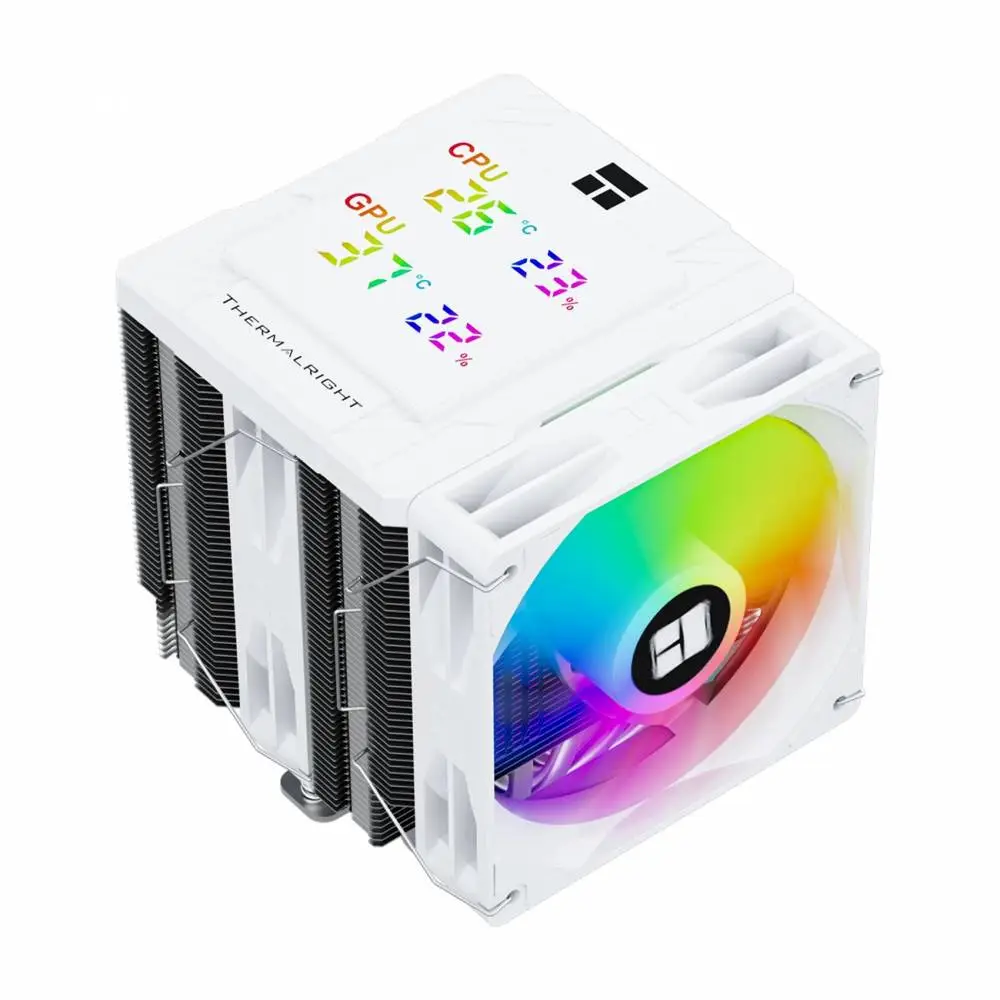 Охладител за процесор Thermalright Peerless Assassin 120 Digital A-RGB White Dual-Tower CPU Cooler