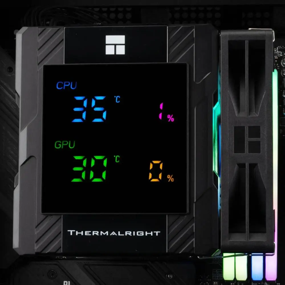 Охладител за процесор Thermalright  Peerless Assassin 120 Digital A-RGB Black Dual-Tower CPU Cooler