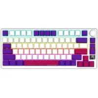 Геймърска клавиатура LORGAR KBP7075W, Wireless 75% Mechanical Gaming Keyboard Pro, White, EN layout