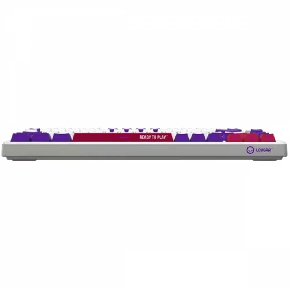 Геймърска клавиатура LORGAR KBP7075W, Wireless 75% Mechanical Gaming Keyboard Pro, White, EN layout