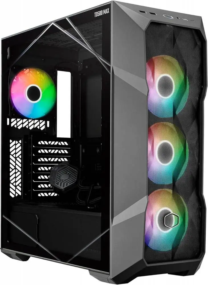 Кутия Cooler Master TD500 Max + 850W Gold + 360 AIO Cooler