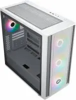 Кутия CoolerMaster MasterBox 600 White ARGB