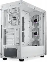 Кутия CoolerMaster MasterBox 600 White ARGB