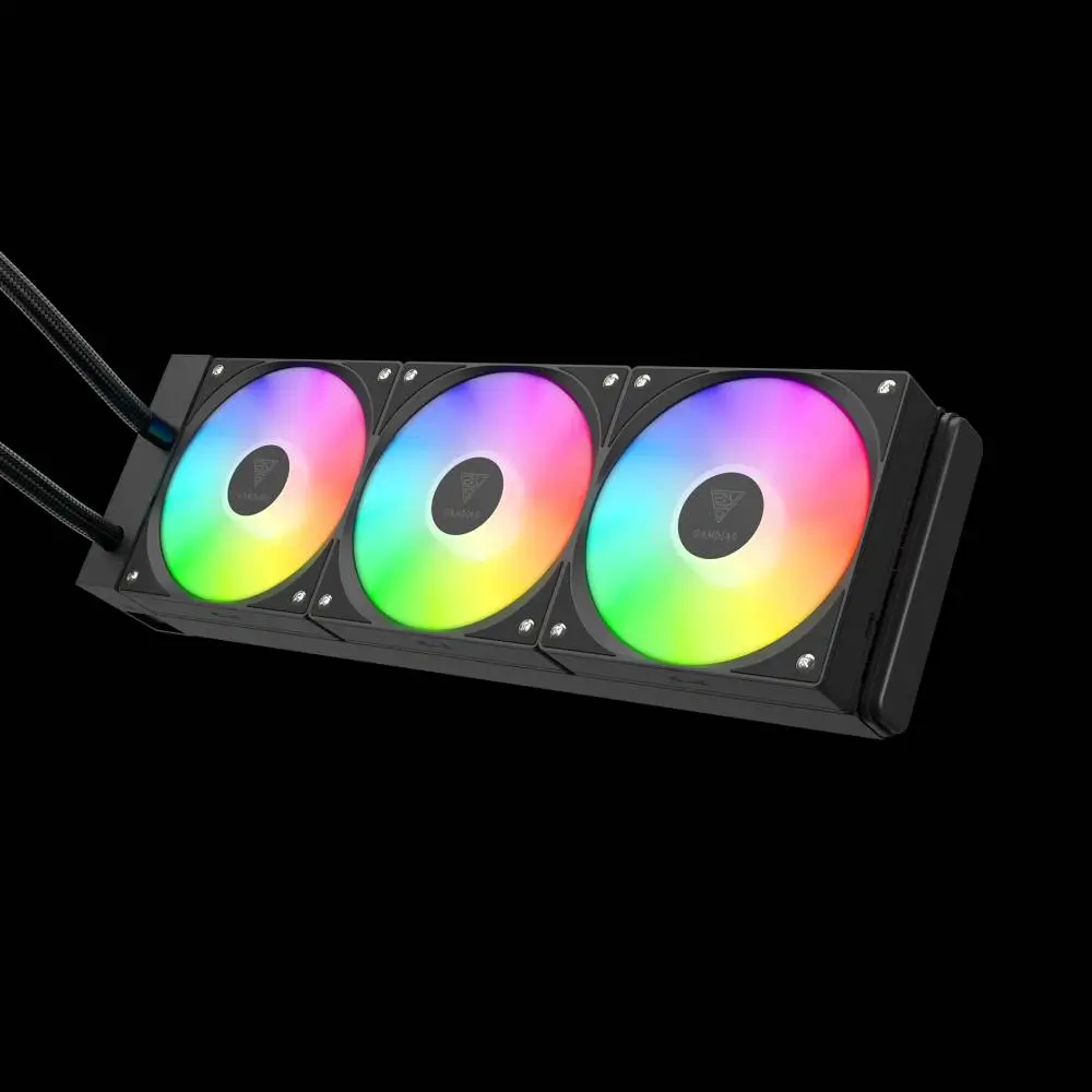 Водно охлаждане за процесор Gamdias Chione E4-360 Water Cooling LCD Screen A-RGB