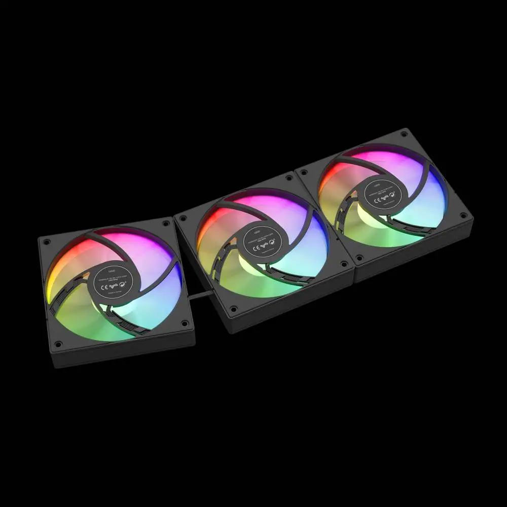 Водно охлаждане за процесор Gamdias Chione E4-360 Water Cooling LCD Screen A-RGB