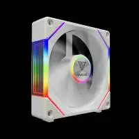 Вентилатори Gamdias AEOLUS P2-1203 White Fan Pack 3x120mm, Swappable Fan Blades (Reverse Fan Blades Included), Daisy-Chain, Infinity Mirror АRGB