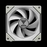 Вентилатори Gamdias AEOLUS P2-1203 White Fan Pack 3x120mm, Swappable Fan Blades (Reverse Fan Blades Included), Daisy-Chain, Infinity Mirror АRGB
