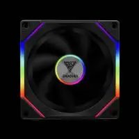 Вентилатори Gamdias AEOLUS P2-1203 Fan Pack 3x120mm, Swappable Fan Blades (Reverse Fan Blades Included), Daisy-Chain, Infinity Mirror, A-RGB
