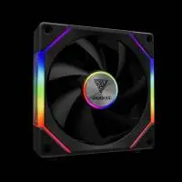 Вентилатори Gamdias AEOLUS P2-1203 Fan Pack 3x120mm, Swappable Fan Blades (Reverse Fan Blades Included), Daisy-Chain, Infinity Mirror, A-RGB