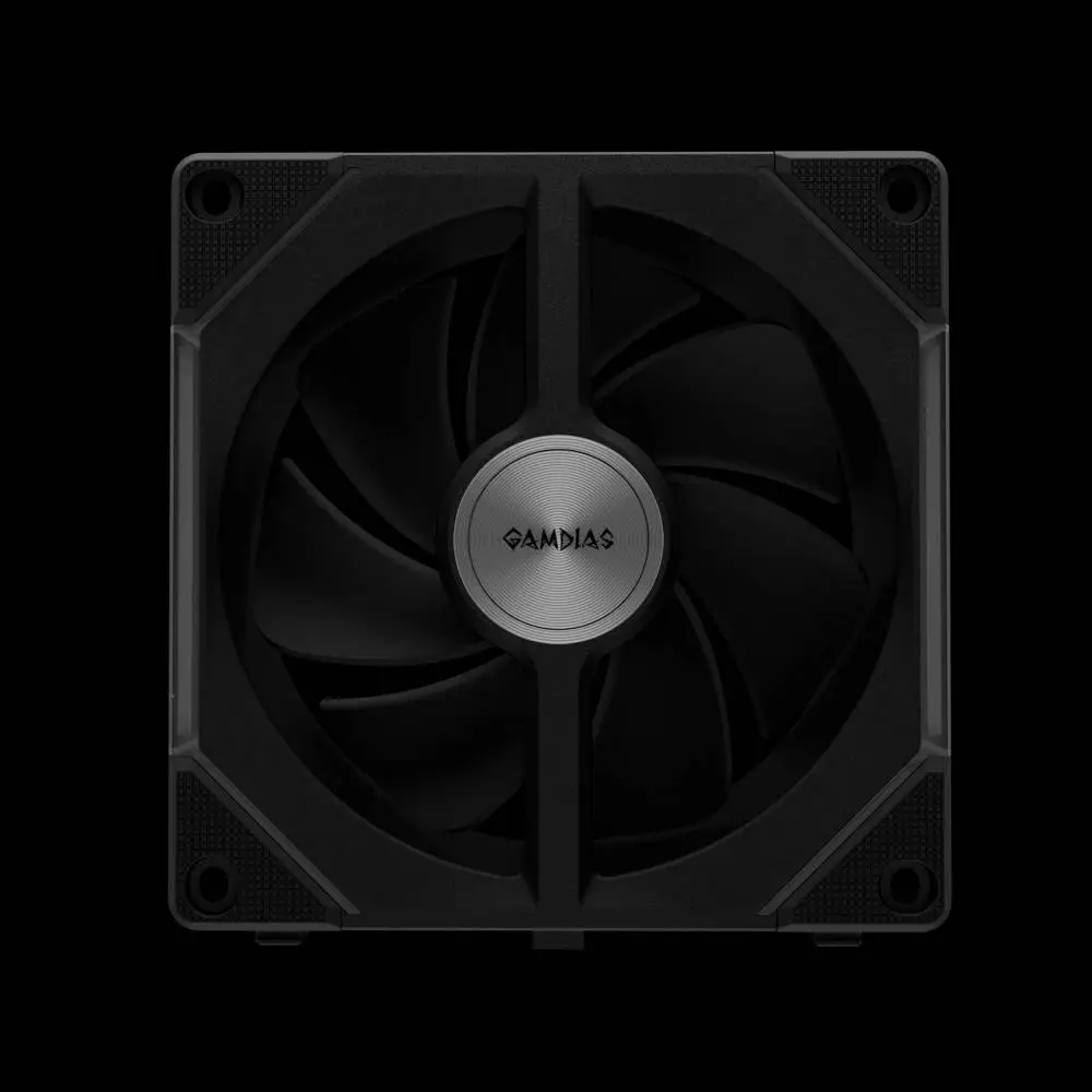 Вентилатори Gamdias AEOLUS P2-1203 Fan Pack 3x120mm, Swappable Fan Blades (Reverse Fan Blades Included), Daisy-Chain, Infinity Mirror, A-RGB
