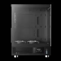 Кутия Gamdias ATLAS E1 Case ATX 3 x 120 mm A-RGB, Digital Display, Tempered Glass