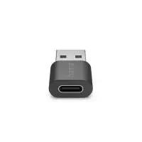 Адаптер HAMA USB-A мъжко - USB-C женско, USB 3.2 Gen 2, 10 Gbit/s, Черен