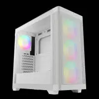 Кутия Gamdias ATHENA M3 White Case E-ATX USB-C 4 x 120 mm A-RGB Mesh Tempered Glass