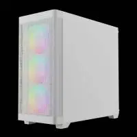 Кутия Gamdias ATHENA M3 White Case E-ATX USB-C 4 x 120 mm A-RGB Mesh Tempered Glass