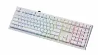 Геймърска механична клавиатура Ducky One X Wireless White - Ducky AI Switches [Linear], Bluetooth, 2.4