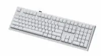 Геймърска механична клавиатура Ducky One X Wireless White - Ducky AI Switches [Linear], Bluetooth, 2.4