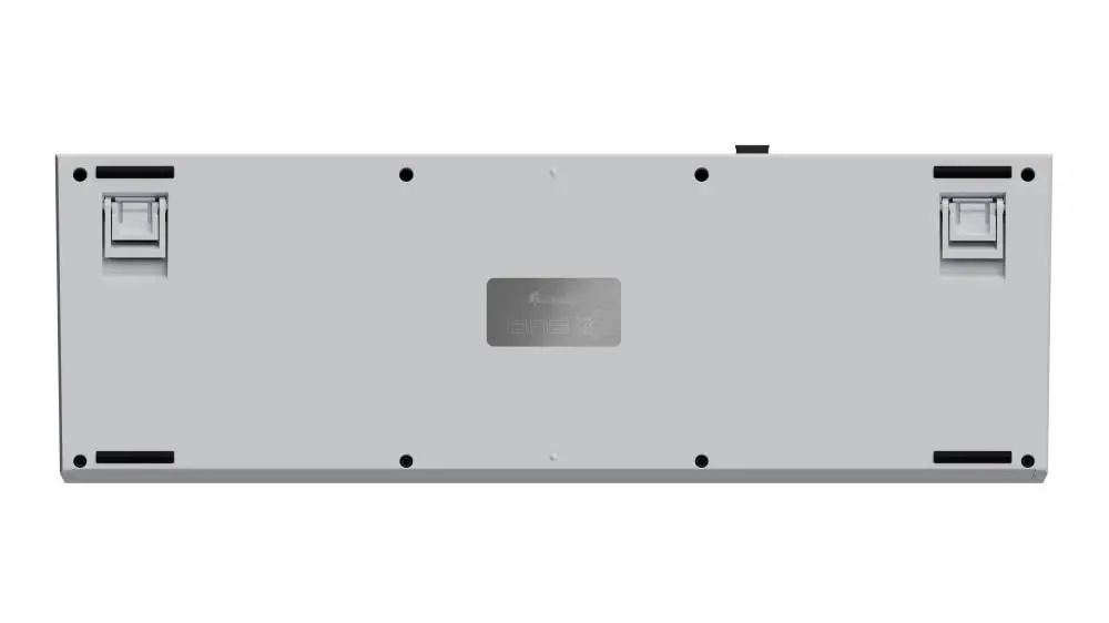 Геймърска механична клавиатура Ducky One X Wireless White - Ducky AI Switches [Linear], Bluetooth, 2.4