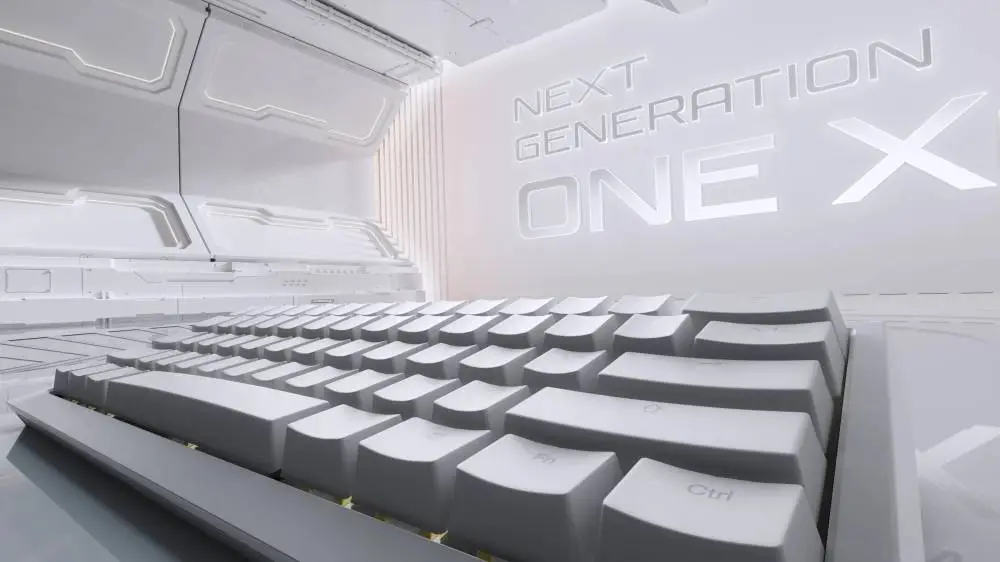 Геймърска механична клавиатура Ducky One X Mini Wireless Black - Ducky AI Switches [Linear], Bluetooth