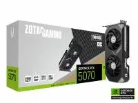 Видео карта ZOTAC GAMING RTX 5070 Twin Ege OC 12GB GDDR7 - ZT-B50700H-10P