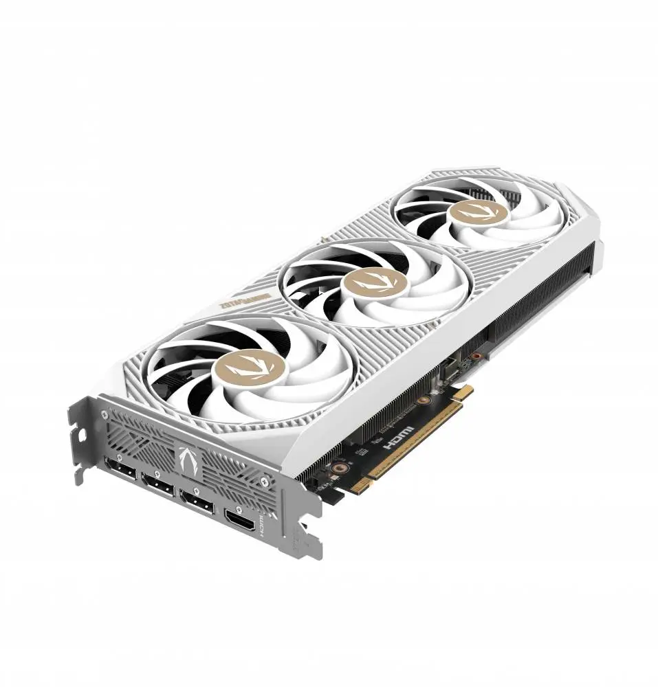 Видео карта ZOTAC GAMING RTX 5070 AMP White Edition 12GB GDDR7 - ZT-B50700FQ-10P