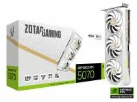 Видео карта ZOTAC GAMING RTX 5070 AMP White Edition 12GB GDDR7 - ZT-B50700FQ-10P