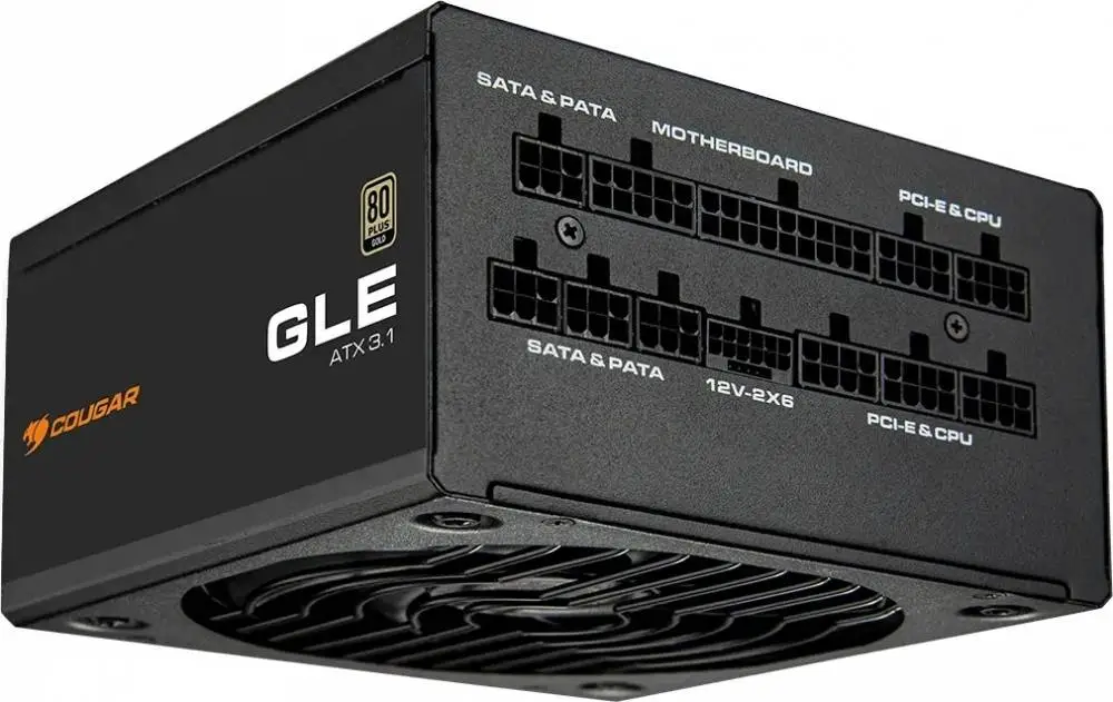 Захранване COUGAR GLE 1000 (1000W) 80 Plus Gold ATX 3.1, PCIe 5.1 PSU Fully Modular