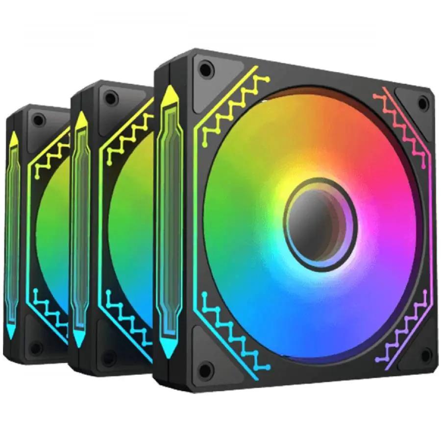 Вентилатори XIGMATEK STARZ PRO 3x120mm Fans ARGB