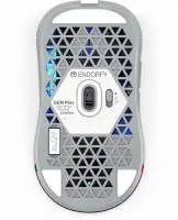 Геймърска безжична мишка ENDORFY Gem Plus - Onyx White