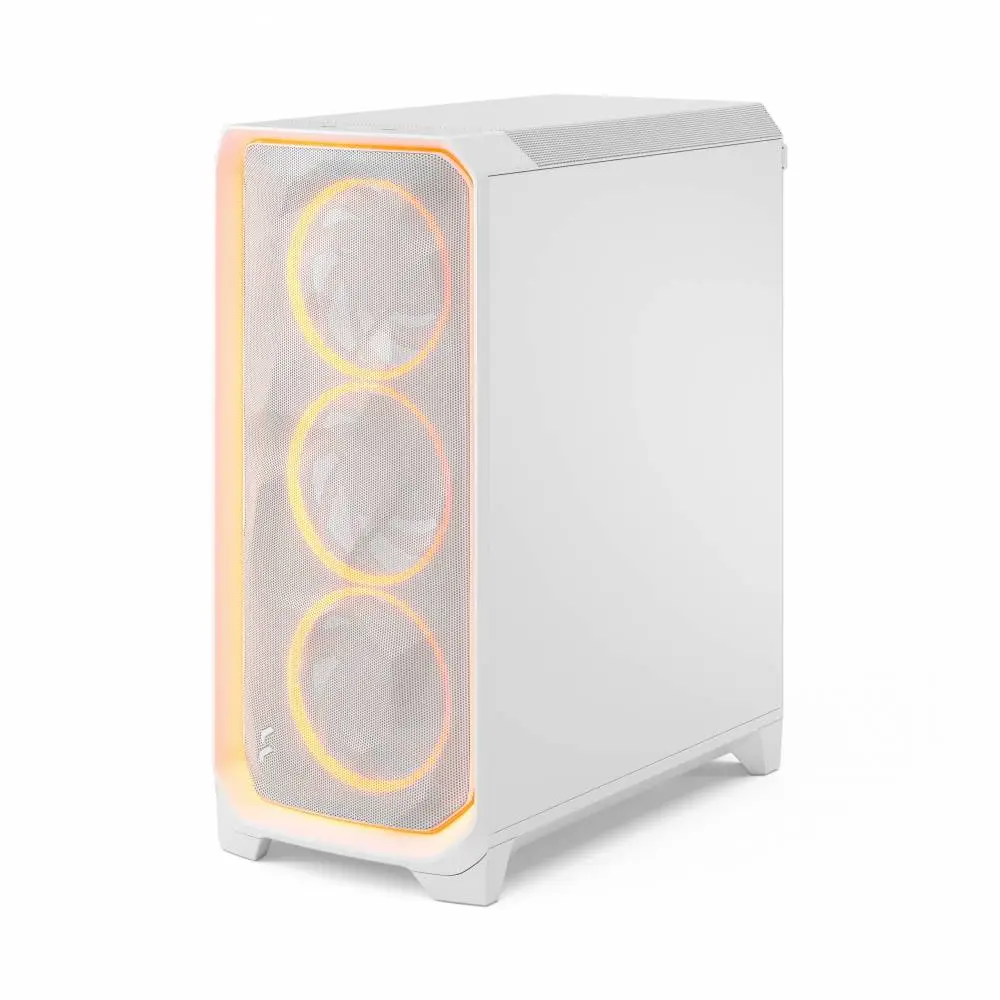 Кутия Fractal Meshify 3 Ambience Pro RGB White TG Light Tint - FD-C-MES3A-05