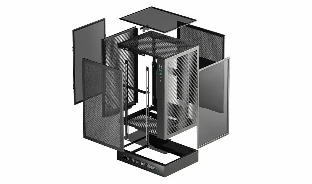 Кутия DeepCool CH170 DIGITAL Case mini-ITX