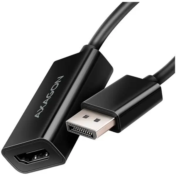 Видео адаптор AXAGON RVD-HI20N DisplayPort - HDMI 2.0 adapter 4K/60Hz