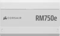 Захранване Corsair RM750e 2025 750W White 80 Plus Gold ATX 3.1, PCIe 5.1, Cybenetics Gold, Fully Modular PSU - CP-9020292-EU