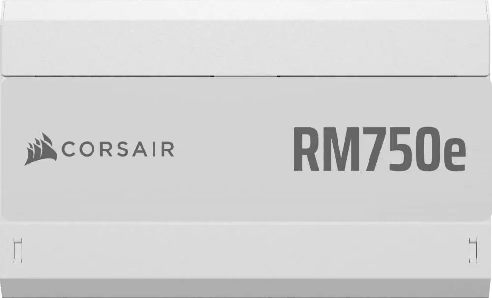 Захранване Corsair RM750e 2025 750W White 80 Plus Gold ATX 3.1, PCIe 5.1, Cybenetics Gold, Fully Modular PSU - CP-9020292-EU