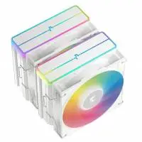 Охладител за процесор DeepCool AG620 WH ARGB V2 Dual-Tower CPU Cooler 