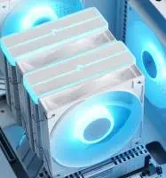Охладител за процесор DeepCool AG620 WH ARGB V2 Dual-Tower CPU Cooler 