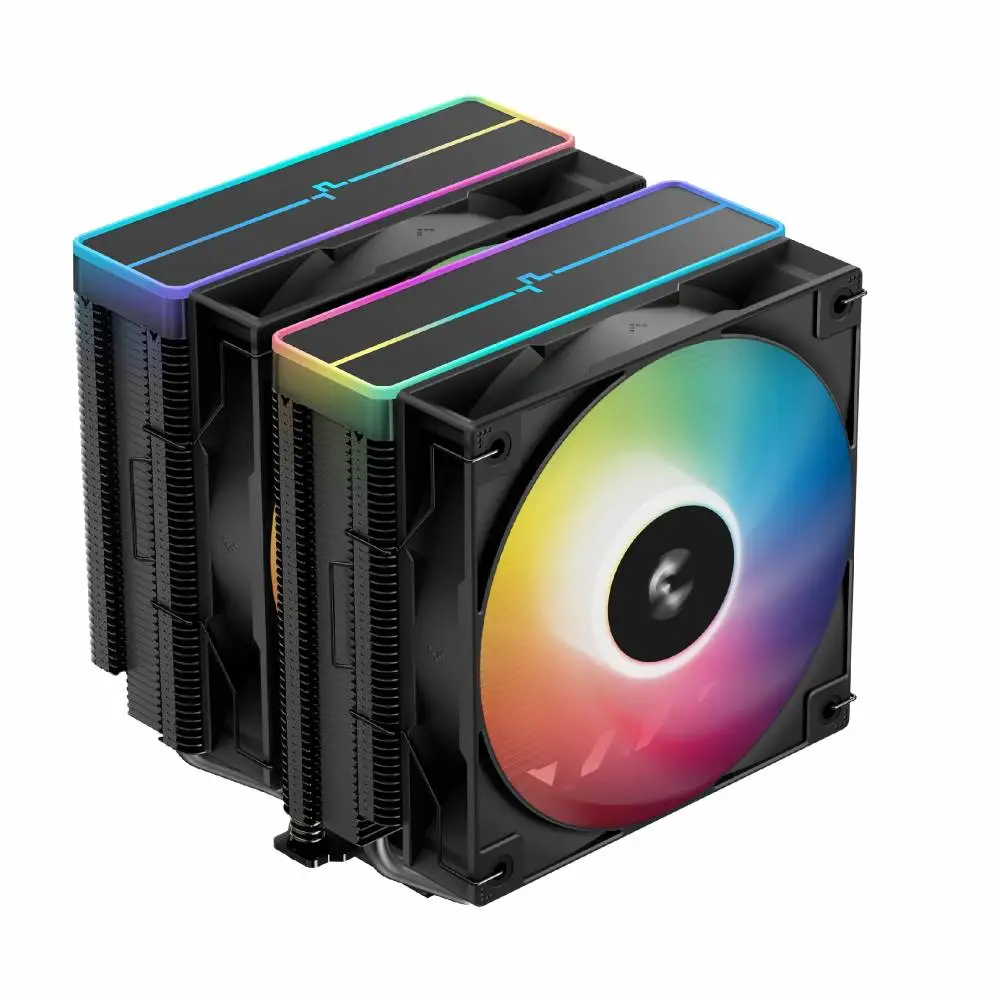 Охладител за процесор DeepCool AG620 BK ARGB V2 Dual-Tower CPU Cooler 