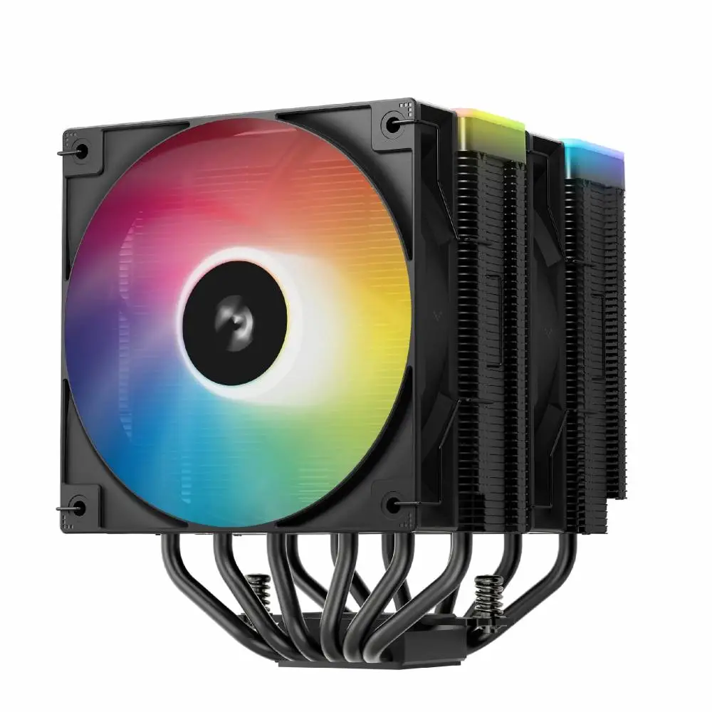 Охладител за процесор DeepCool AG620 BK ARGB V2 Dual-Tower CPU Cooler 